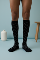 circulation cute socks cross lines frontal