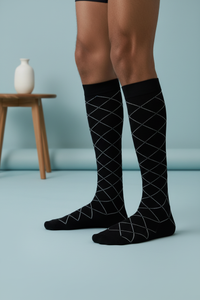 circulation cute socks cross lines lateral 