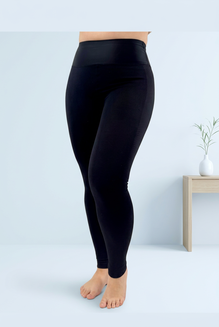 Leggings de frente para el clip