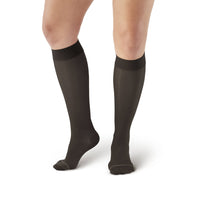 Medias de compresión a la rodilla color negro, nivel 20 30 mmHg