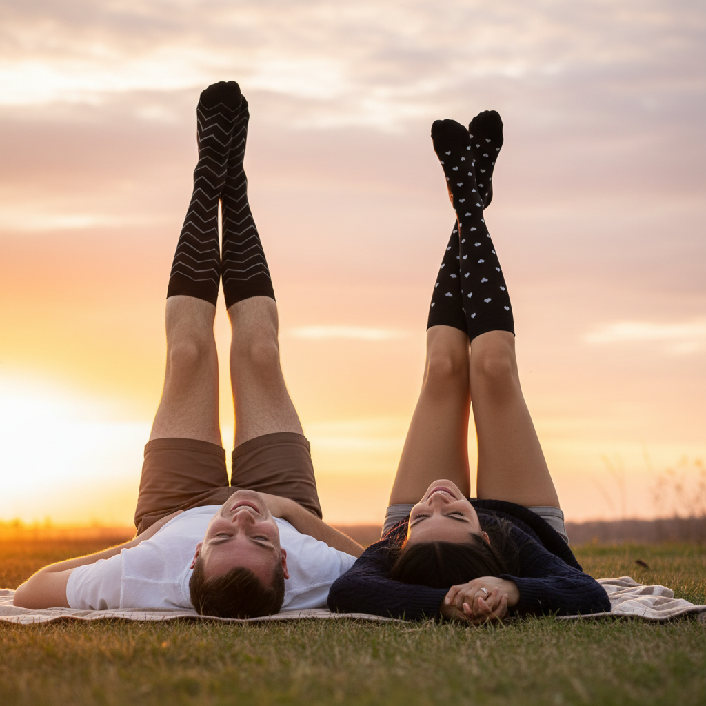 Pareja completa atardecer - nueva generación